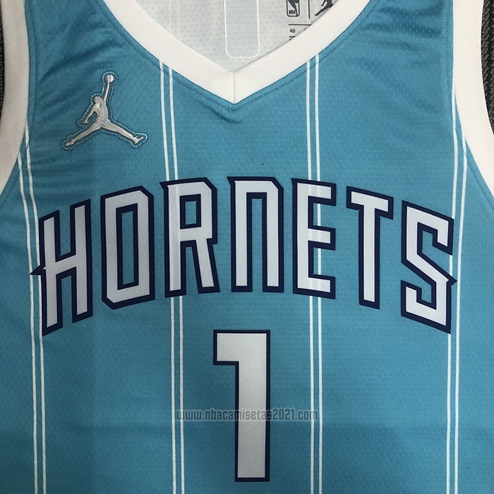 Camiseta Charlotte Hornets LaMelo Ball #1 Icon 2022-23 Verde